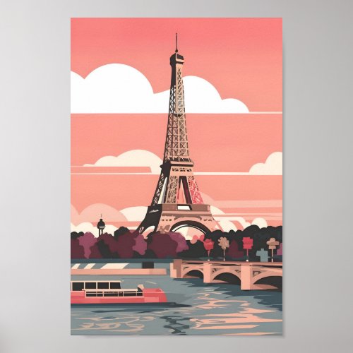 Majestic Paris City Elegance 4K Views Poster