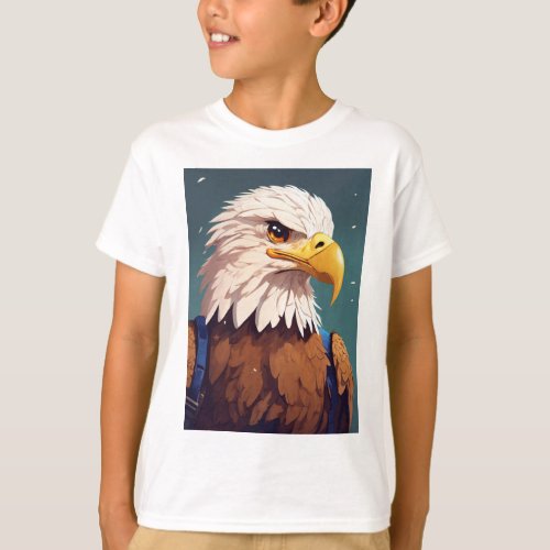 Majestic Patriot Bald Eagle T_Shirt Collection