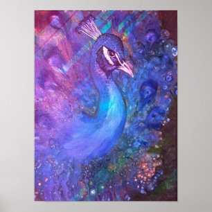 Majestic Peacock Print