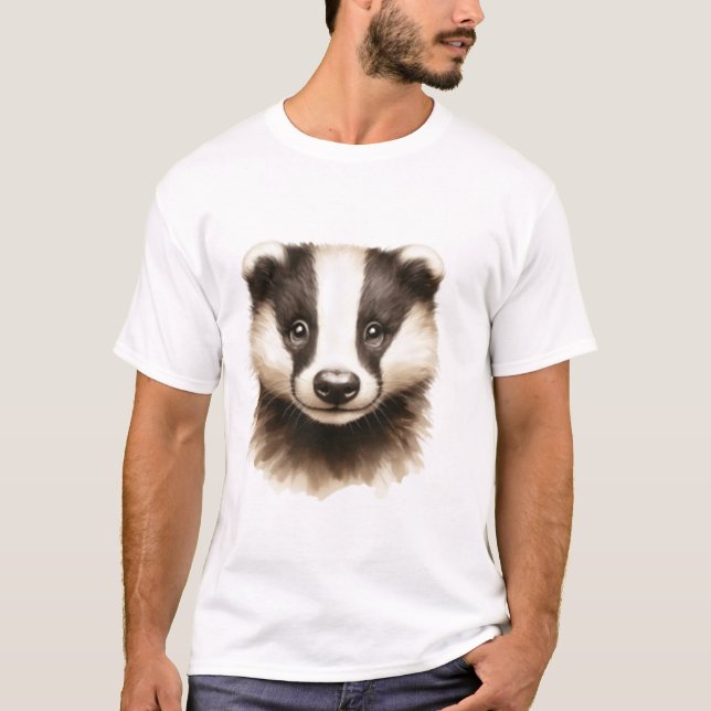 Majestic Peacock Vibes – Colorful Elegance Tee (Front)