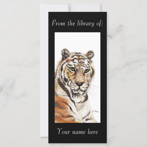 Majestic personalized bookmark
