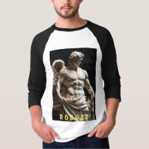 "Majestic Physique: Greek God-Inspired Muscular T-