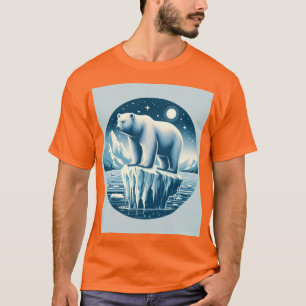Majestic Polar Bear on Arctic Iceberg T-Shirt