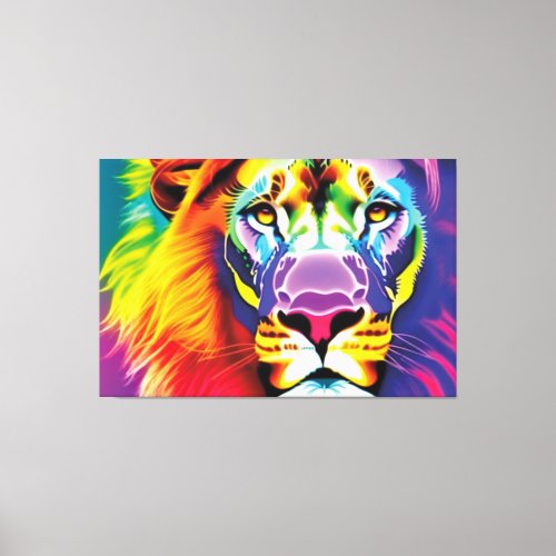 Majestic Pride Canvas Print