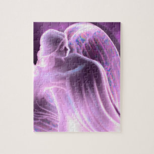 Majestic Purple Angel Puzzle