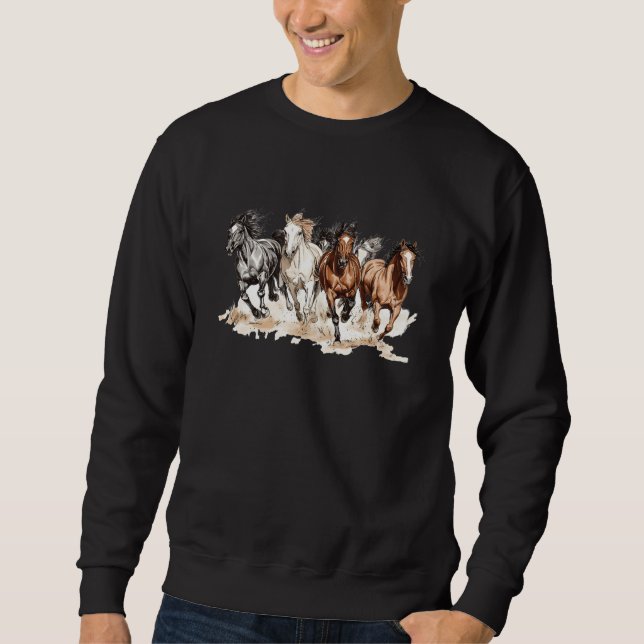 Majestic Racehorse Hoodie (Front)
