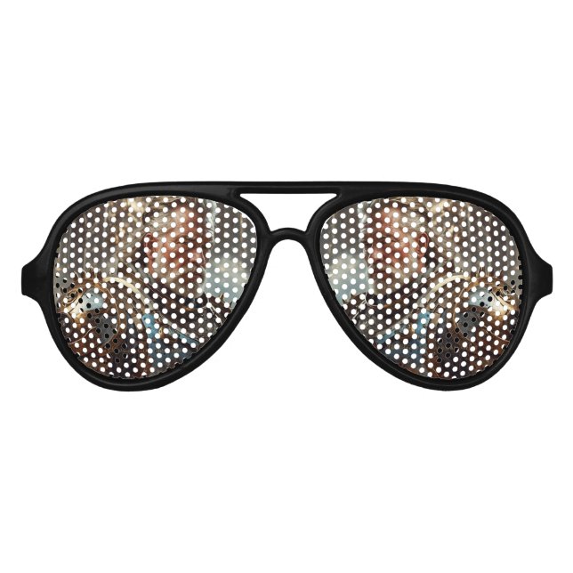 Majestic Regal Steampunk King Party Shades  (Front)
