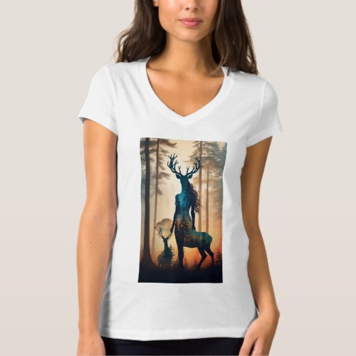 Majestic Reverie American Queen Silhouette Tees