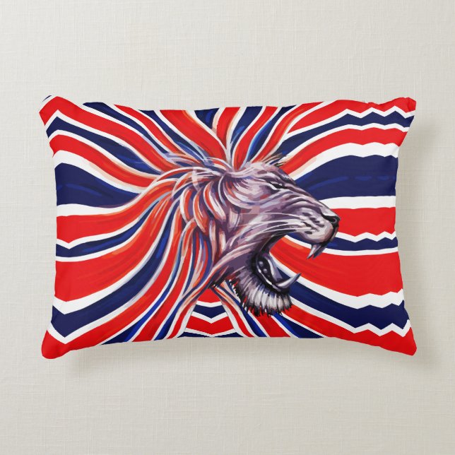 Majestic Roar Accent Pillow (Front)