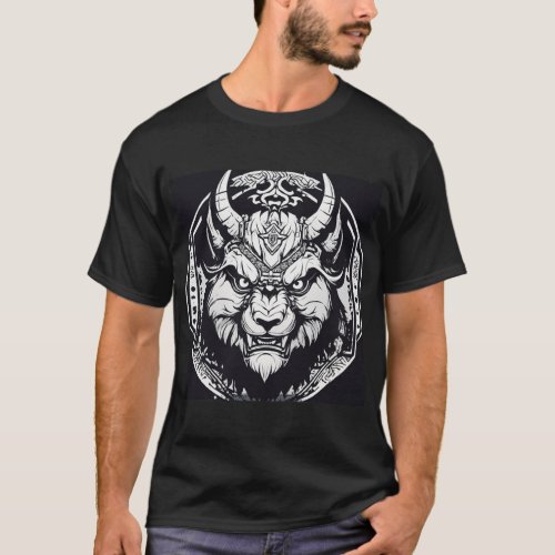 Majestic Roar Lion Tattoo_Inspired T_Shirts 