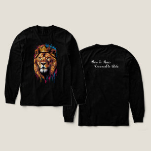 Majestic Roar – The Crowned King Tri-Blend Shirt