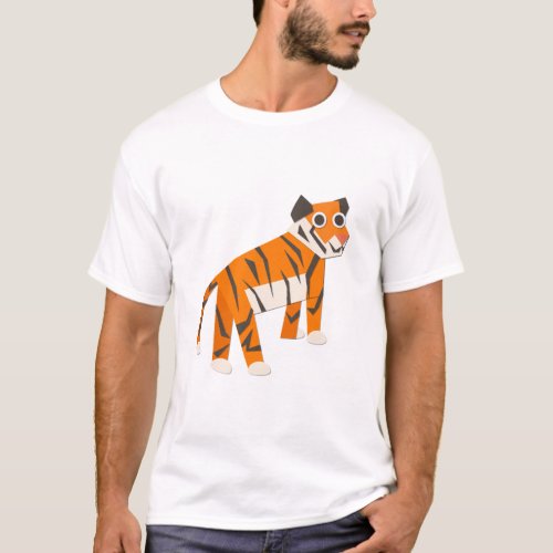 Majestic Roar The Enigmatic World of Tigers T_Shirt