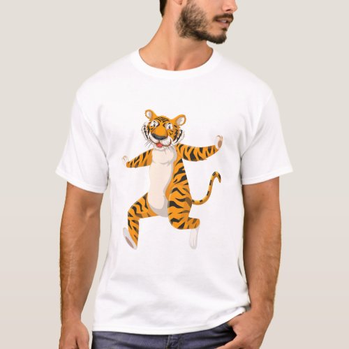 Majestic Roar The Enigmatic World of Tigers T_Shirt