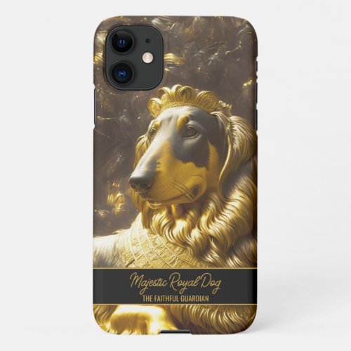 Majestic Royal Dog iPhone 11 Case