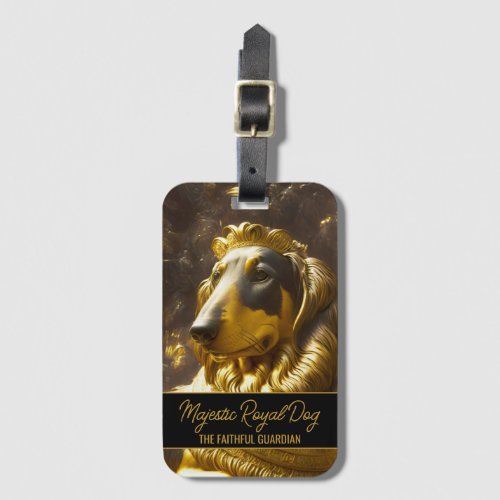 Majestic Royal Dog Luggage Tag