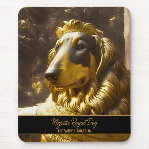 Majestic Royal Dog Mouse Pad