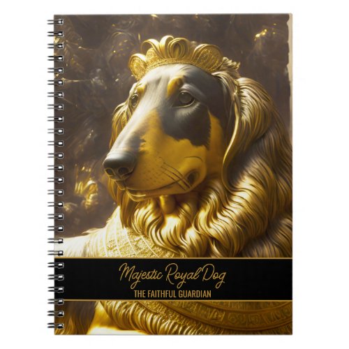 Majestic Royal Dog Notebook