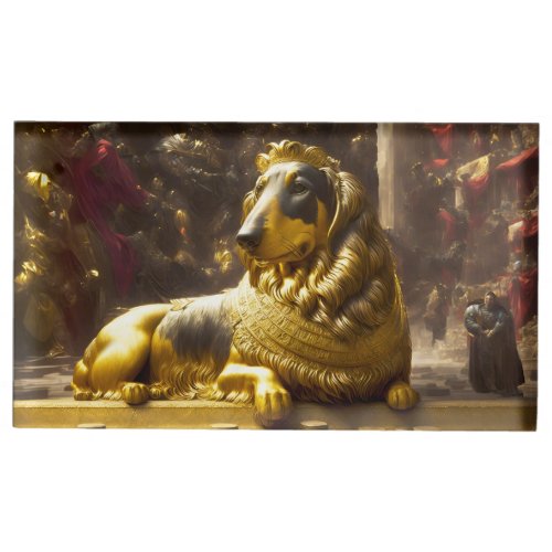 Majestic Royal Dog Place Card Holder