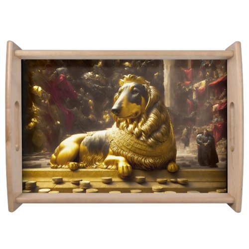 Majestic Royal Dog Serving Tray