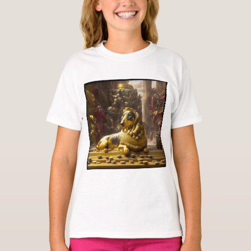 Majestic Royal Dog T_Shirt