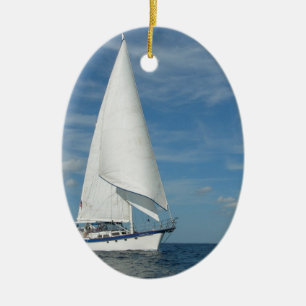 Majestic Sail Ornament