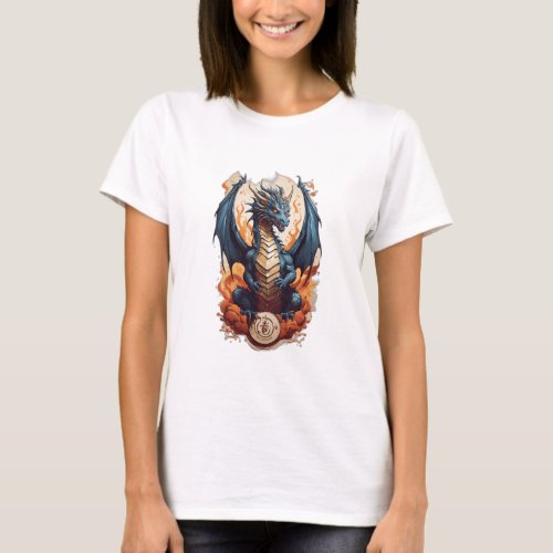 Majestic Scales Unleash the Power Within T_Shirt