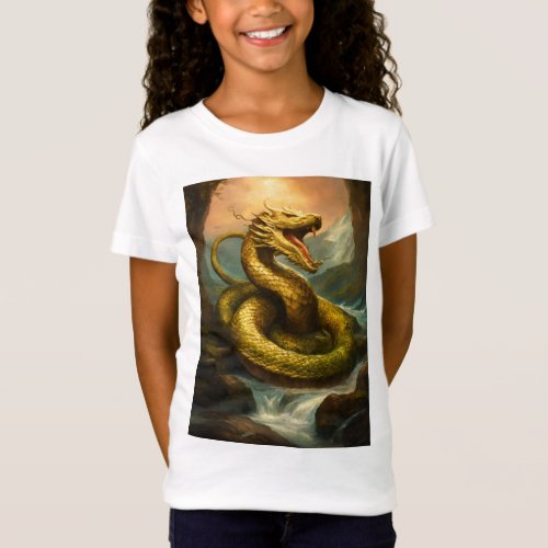 Majestic Serpent Ink Exquisite Snake T_Shirt