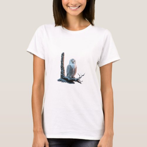 Majestic Snow Owl T_Shirt Collection