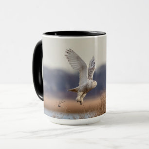 Majestic Snowy Owl of the Connecticut Coast Mug