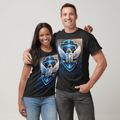  Majestic Soar Eagle Graphic Tee T_Shirt