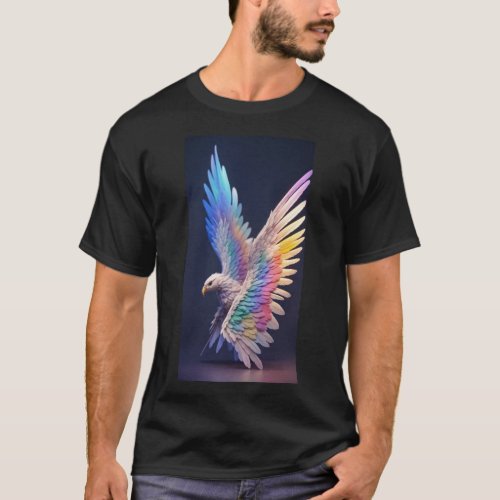 Majestic Soar Eagle Spirit Unleashed T_Shirt