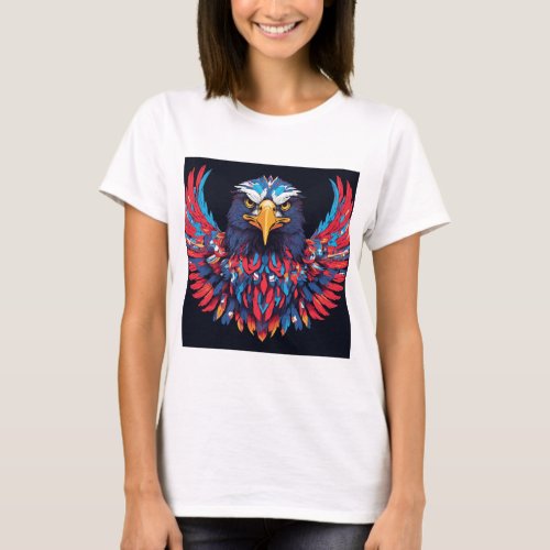  Majestic Soar Glorious Eagle Pride T_Shirt T_Shirt
