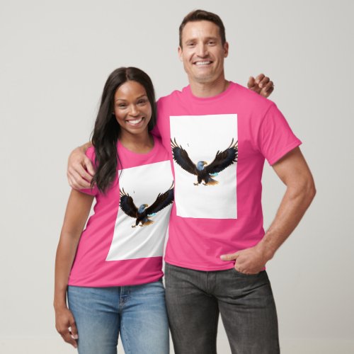 Majestic Soar The Spirit of the American Eagle T_Shirt