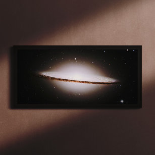 Majestic Sombrero Galaxy Hubble Telescope 2004 Poster