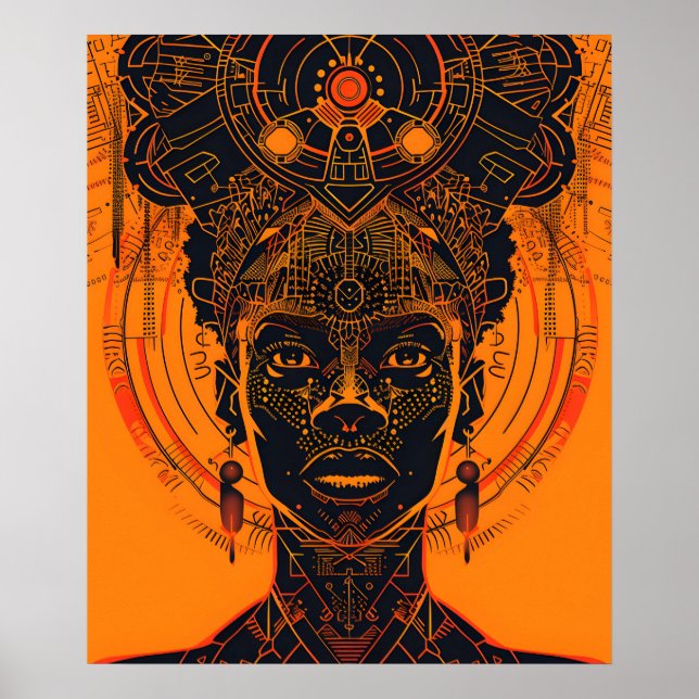 Majestic Sovereignty: African American Queen  Poster (Front)
