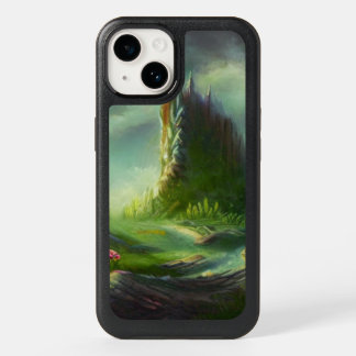 Majestic Spire Amidst Lush Meadow and Wildflowers OtterBox iPhone 14 Case
