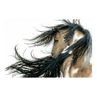Majestic Spirit Pony Horse Poster by BiHrLe
