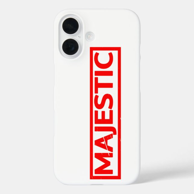 Majestic Stamp Case-Mate iPhone Case (Back)