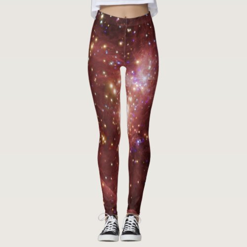 Majestic Star Cluster Interstellar Yoga Pants