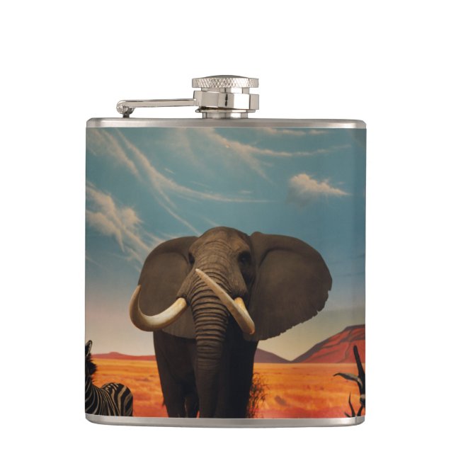 Majestic Stature Flask (Front)
