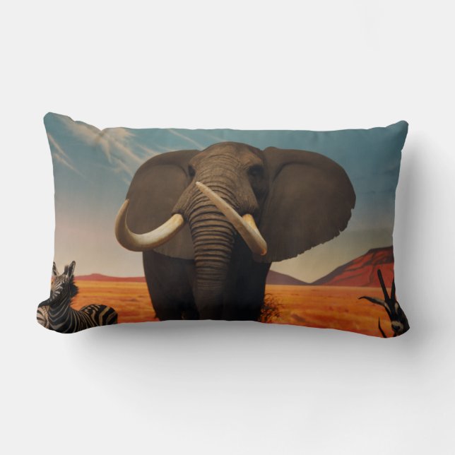 Majestic Stature Lumbar Pillow (Front)