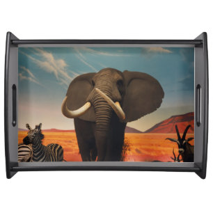 Majestic Stature Serving Tray