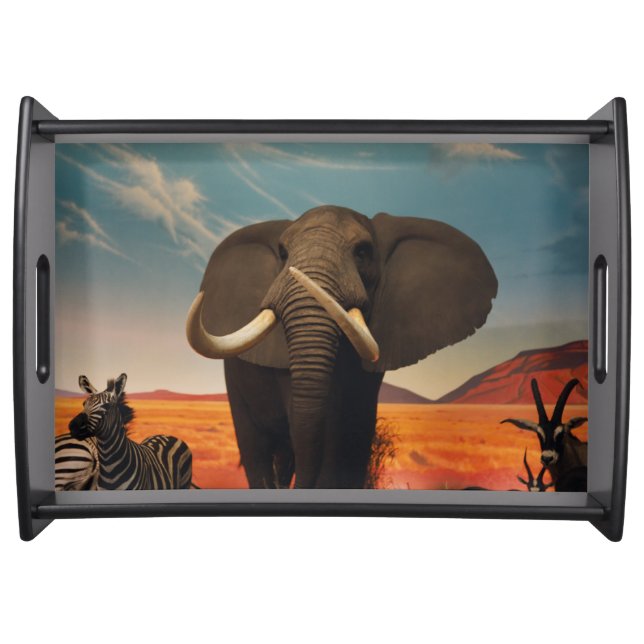 Majestic Stature Serving Tray (Front)