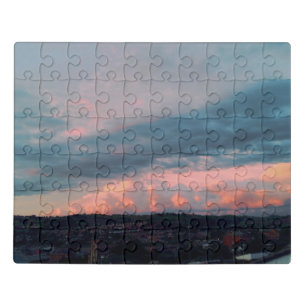 Majestic Sunset in Wales Jigsaw Puzzle