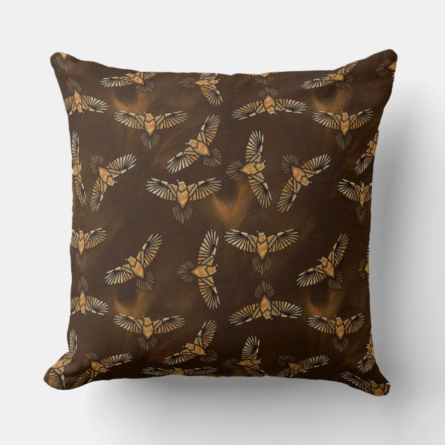 Majestic Throw Pillow (Front)