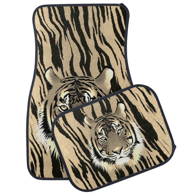 Majestic tiger car floor mat (Set)
