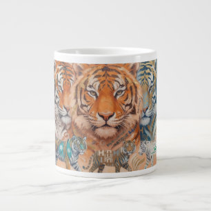 Majestic Tiger Giant Coffee Mug