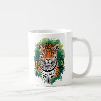 "Majestic Tiger in Jungle Art - Wildlife Nature  Coffee Mug