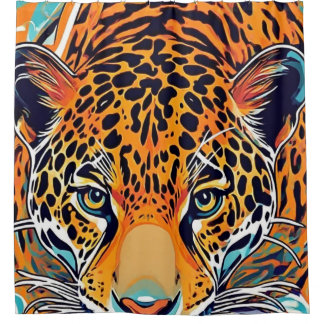 Majestic Tiger Shower Curtain