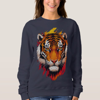 Majestic tiger- symbol of power,courage & strength sweatshirt